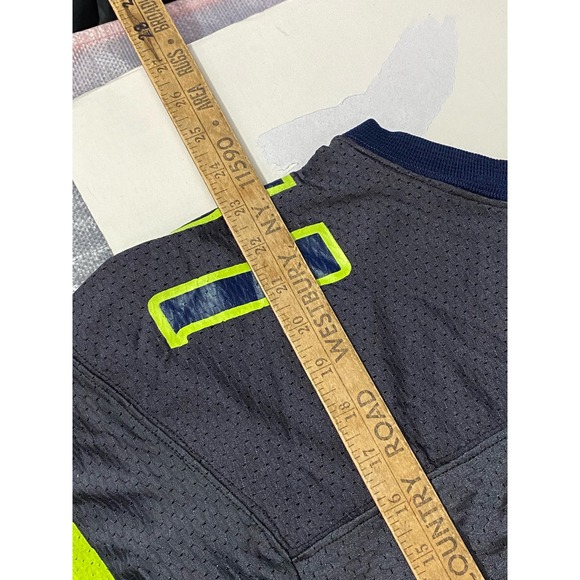 Seattle Seahawks Jersey Youth XL #51 Short Sleeve Football Gray and Green - Picture 4 of 9